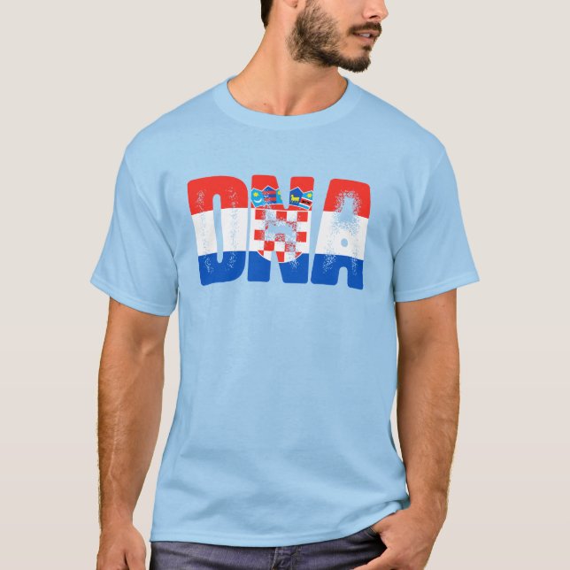 Camiseta DNA da Croácia (Frente)