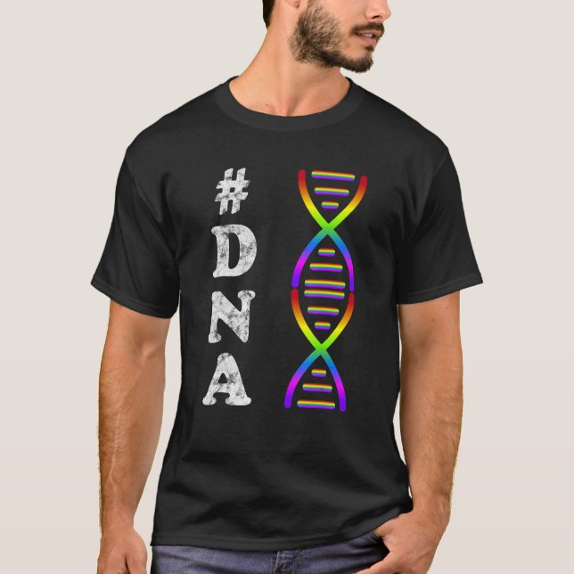 Camiseta DNA Double Helix (Frente)