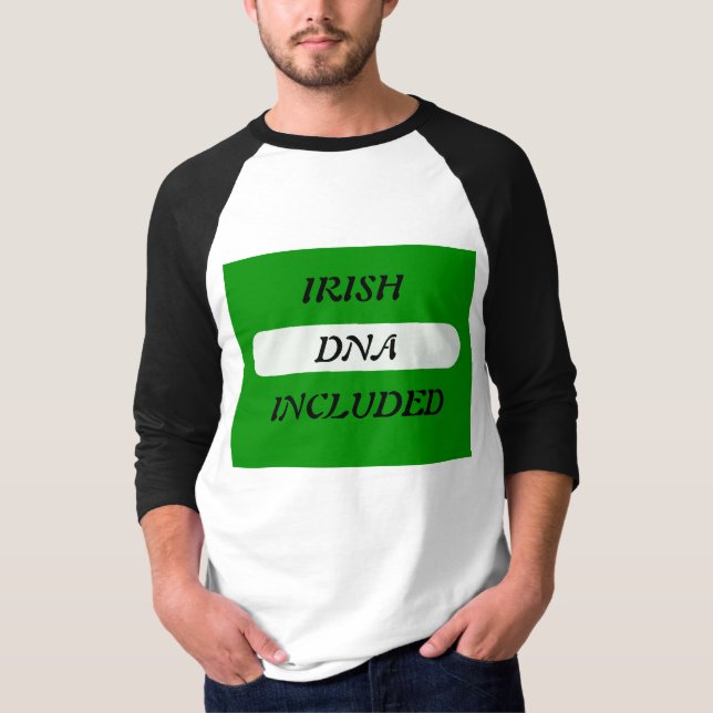 Camiseta DNA irlandês  (Frente)