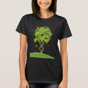 Camiseta Dna Tree - Estudante de Biologia da Ciência da Ter