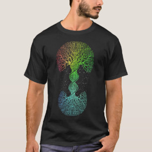 Camiseta Dna Tree Of Life Science Of Genetics Earth Day