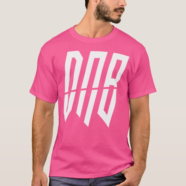 Camiseta D'N'B Dnb Líquido Salta Para Cima Do Tambor Dnb E  (Frente)