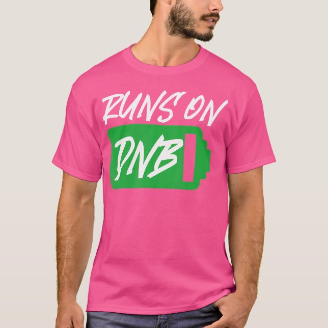 Camiseta Dnb Dubstep Drum N Bass (Frente)