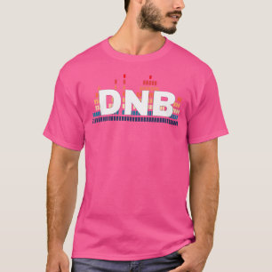 Camiseta Dnb Líquido - Tambor De Onda Sonora Retro E Shir D