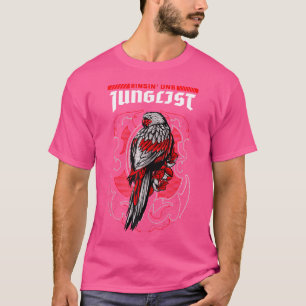 Camiseta Dnb Música Líquida Da Selva De Edm Drum E Bass