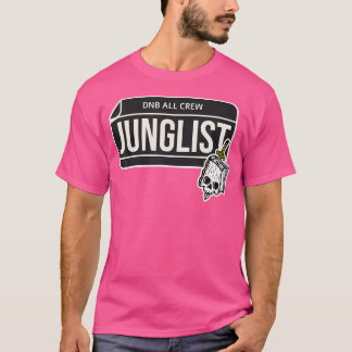 Camiseta Dnb Música Líquida Da Selva De Edm Drum E Crânio D