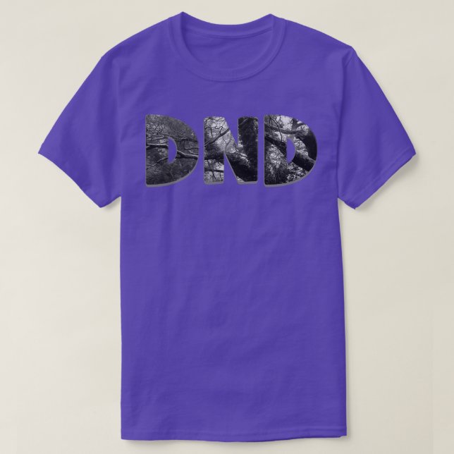 CAMISETA DND (Frente do Design)