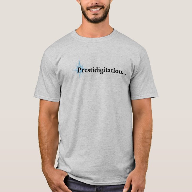 Camiseta DND - Prestidigitation (Frente)