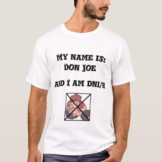 Camiseta DNI/R T-Shirt (Frente)