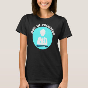 Camiseta Dnp Em Andamento Enfermeiro Masculino Estudante De