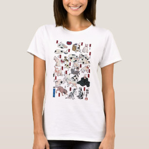 Camiseta ) do 下 do (do 其のまま地口猫飼好五