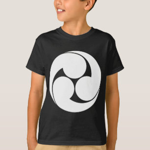 Camiseta ) do 地抜き do (do 左三つ巴