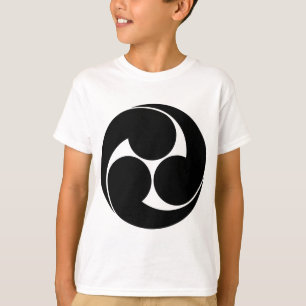 Camiseta ) do 地抜き do (do 左三つ巴