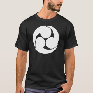 Camiseta ） do 地抜き do （do 左三つ巴