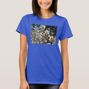Camiseta ） Do 桜 do （branco da flor de cerejeira/Sakur