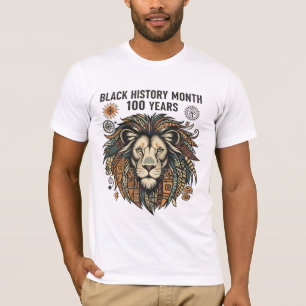 Camiseta do 100º Aniversário do Mês da História Ne