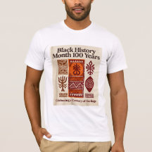 Camiseta do 100º Aniversário do Mês da História Ne