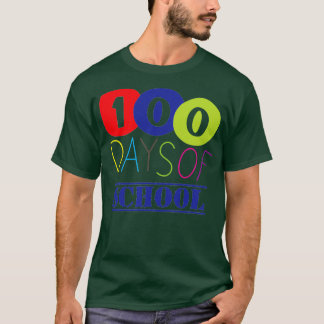Camiseta do 100º Dia da Escola 100 dias de escola