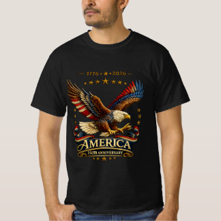 Camiseta do 250º Aniversário da América | 1776-202