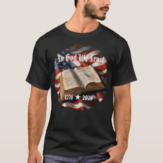 Camiseta do 250º Aniversário da Bíblia Americana