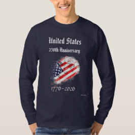 Camiseta do 250º Aniversário dos EUA