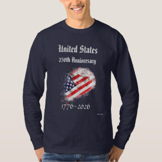 Camiseta do 250º Aniversário dos EUA