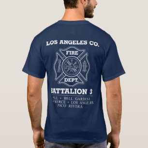 Camiseta do 3° Batalhão do Corpo de Bombeiros de