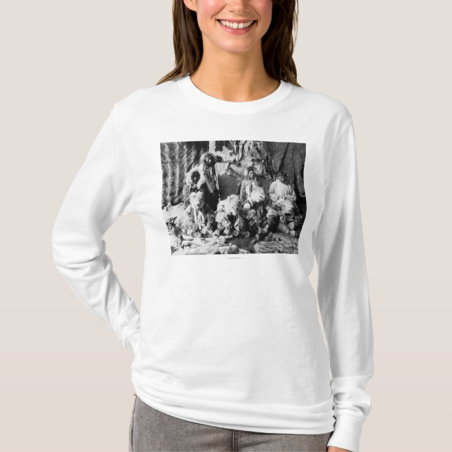 Camiseta Do "a dança lobo" do Kaviagamutes (Frente)