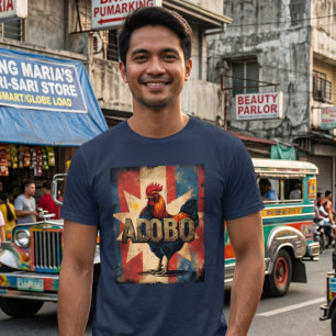 Camiseta do Adobo de Frango Filipinas - Orgulho Pi