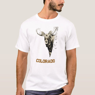 camiseta do alce do Colorado