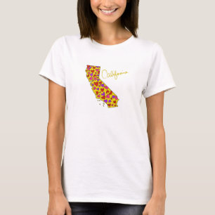 Camiseta do amor do Golden State de Califórnia
