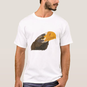 Camiseta do Animal Ave Águia Marinha