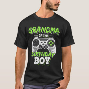 Camiseta Do Aniversário Do Jogo De Vídeo De Aniversário