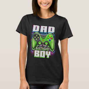 Camiseta Do Aniversário Do Jogo De Vídeo De Aniversário P