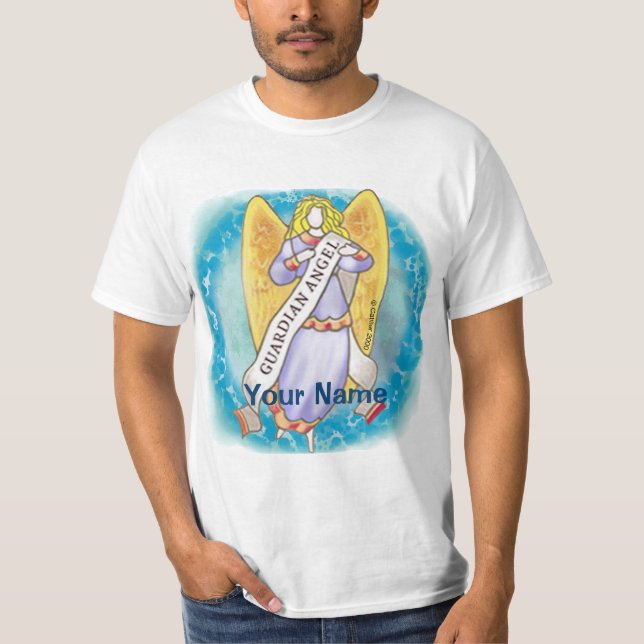Camiseta do Anjo da Guarda Cristão (Frente)