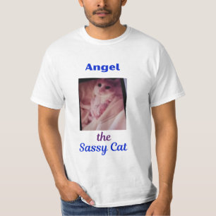 Camiseta do Anjo o Gato Atrevido