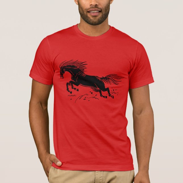 Camiseta do Ano do Cavalo de Fogo (Frente)