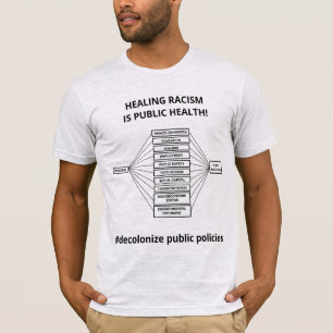 Camiseta do Antiracismo à Saúde Pública