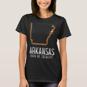 Camiseta Do Arkansas Caminho Da Totalidade 4.8.24 Total Ce