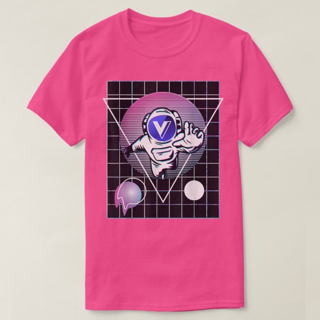Camiseta do Astronauta do Voyager (Frente do Design)