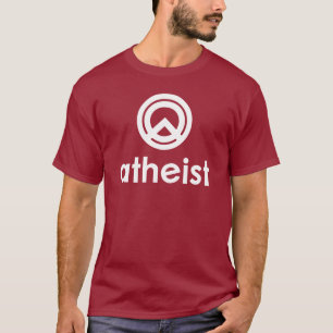 Camiseta do ateu do logotipo
