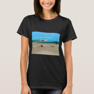 Camiseta do Avião dos Irmãos Wright Primeiro Voo