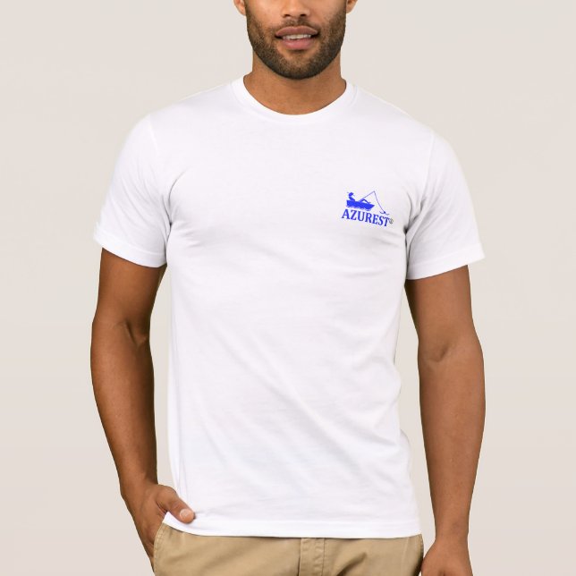 Camiseta do AZUREST LOGO Fine Cotton Men (Frente)