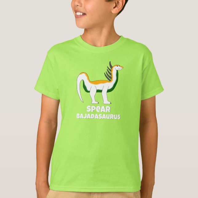 Camiseta do Bajadasaurus Dino Spear (Frente)