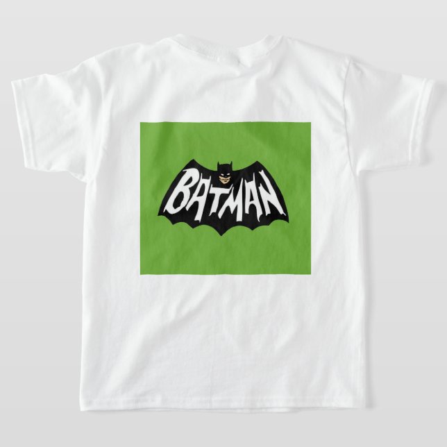 Camiseta do Batman para Crianças  (Postura das costas)