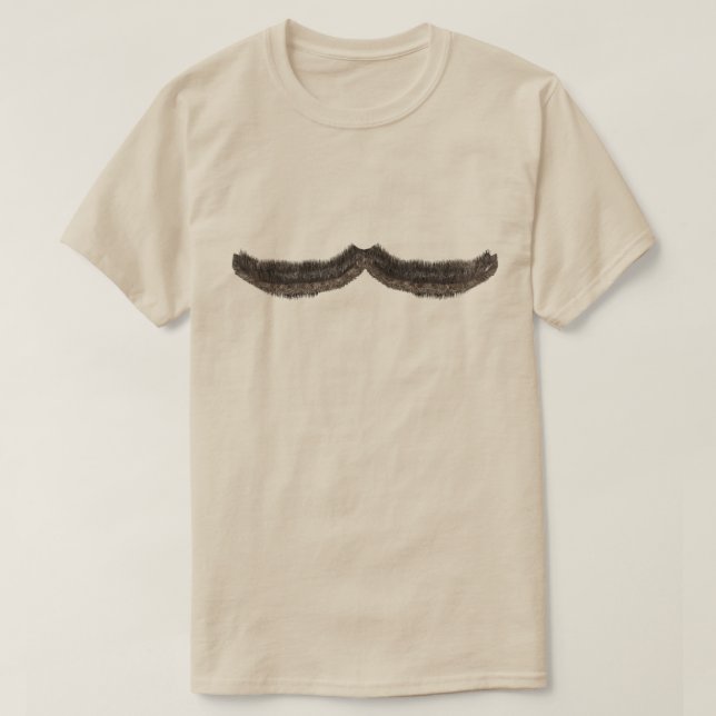Camiseta do Bigode do Papai (Frente do Design)