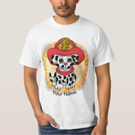 Camiseta do Bombeiro Cachorro Puppy