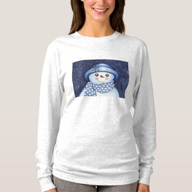Camiseta do Boneco de Neve (Frente)