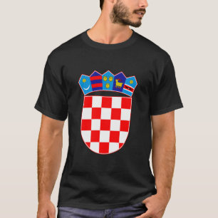 Camiseta do Brasão de Armas da Croácia   Patrimôni
