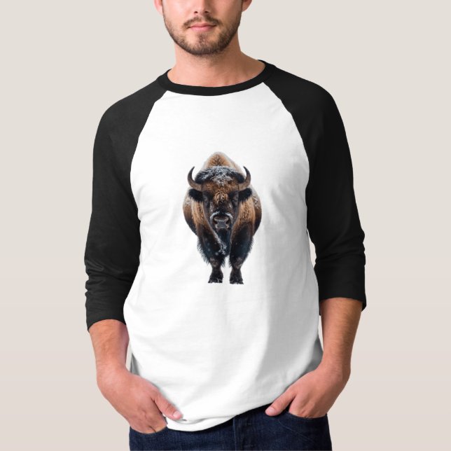 Camiseta do Búfalo Americano (Frente)